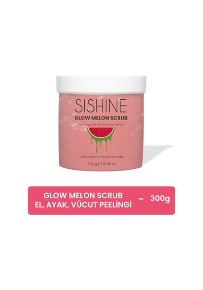 Karpuzlu Arındırıcı El, Ayak Ve Vücut Peelingi - Glow Melon Scrub