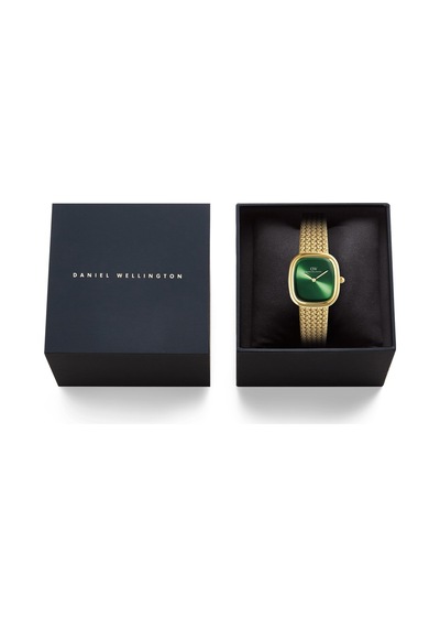 Daniel Wellington Margot Braided Mesh Emerald Gold Dw00600967 Kadın Kol Saati Altın