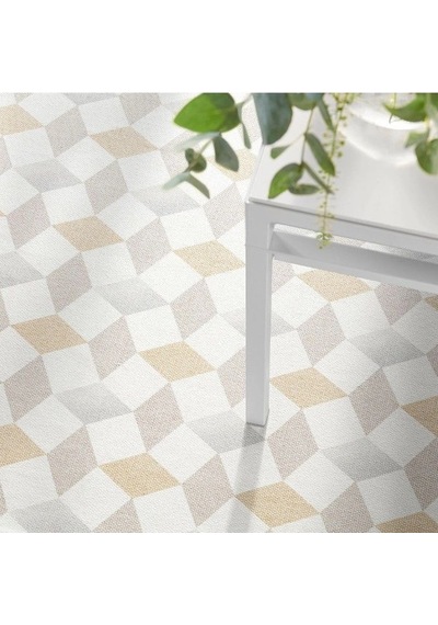 Ikea Gokvällå Halı 80 X 150 Cm Bej - Beyaz - Gri Beyaz - Bej - Gri