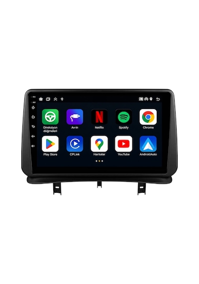 Renault Clio 2006-2012 Android Multimedya Carplay Android Auto Navigasyon Kameralı 4gb Ram 64gb 9"