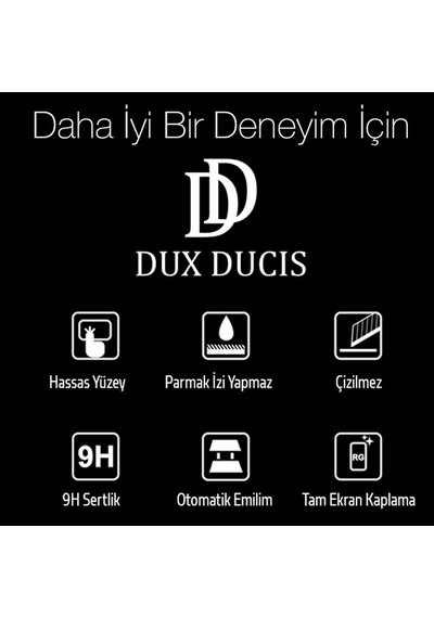 Dux Ducis Xiaomi Poco X5 Full Kaplama Tempered Cam Ekran Koruyucu- 5775 Mh-hs2362-7807