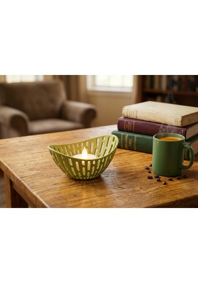 Lumanest Dekoratif Tealight Mumluk Haki