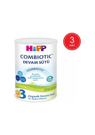 Hipp Organik Combiotic 3 Devam Sütü 350 G 3 Adet