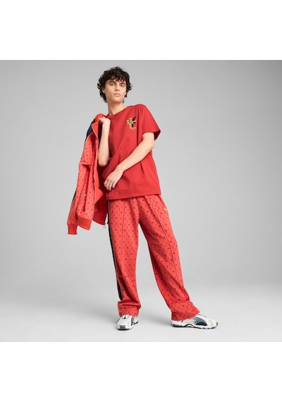 Puma Road To Unıty Erkek Grafik Tişört 629617 15 KIrmızı Kırmızı