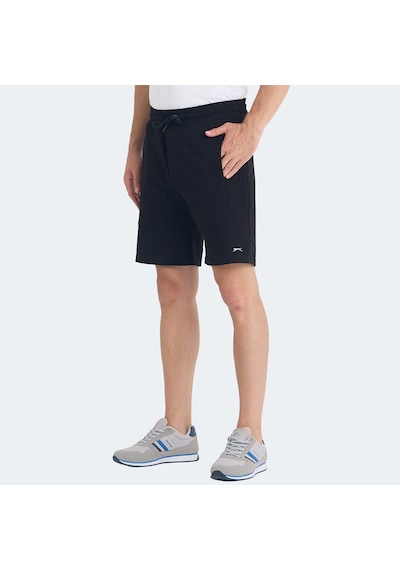 Slazenger VICENTE Erkek Cepli Siyah Şort