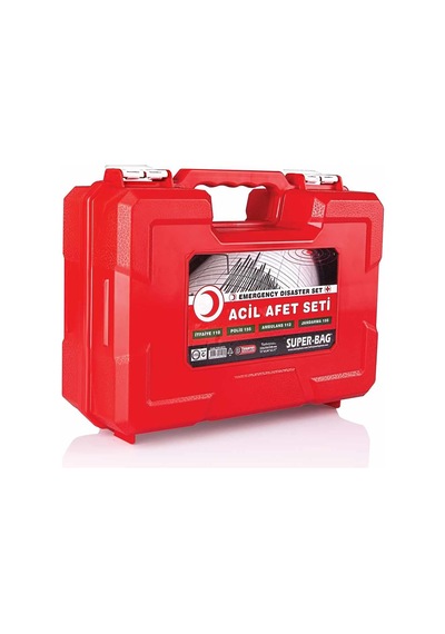 Süper Bag Acil Afet Seti Emergency Disaster Set Çok Renkli