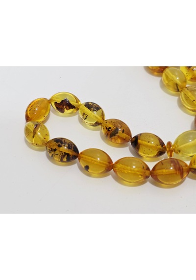 Doğal Kaya Damla Kehribar Tesbih 33lük 26,10 Gram K005