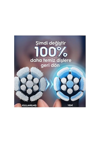İo Gentle Care Beyaz Diş Fırçası Yedek Başlığı 4 Adet