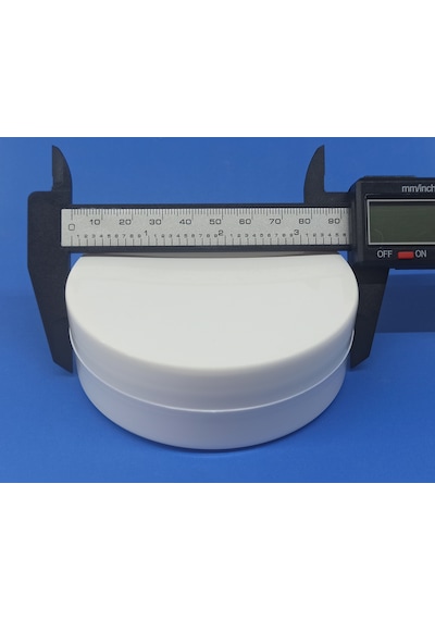 100 Adet YasıBeyaz 150 ML Boş Kozmetik-Krem-Pomat Kutusu Kavanozu
