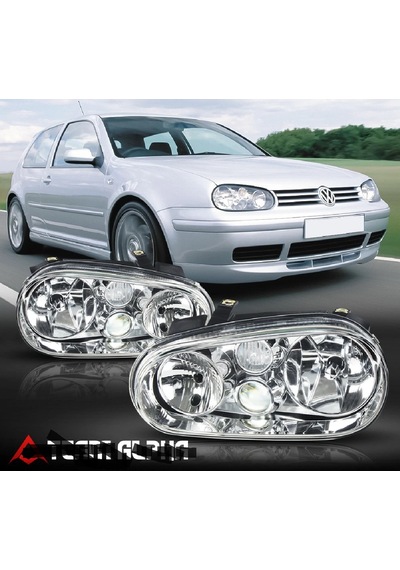 Volksvagen Golf 4 1998-2004 Krom Zemin Ön Far