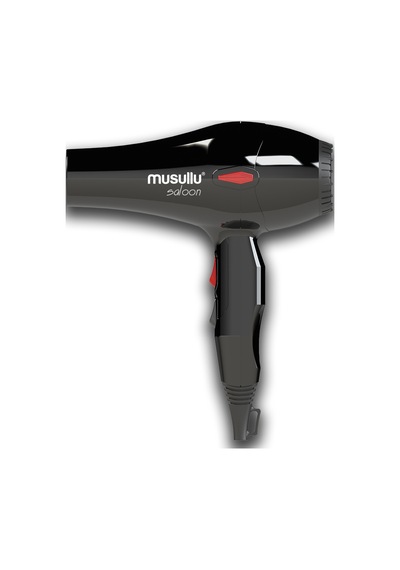 Musullu Saloon Saç Kurutma Makinesi Siyah