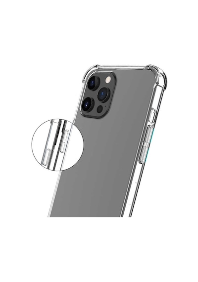 Apple Uyumlu iPhone 14 Pro Max Tchs Nitro Anti Shock Silikon-renksiz Renksiz