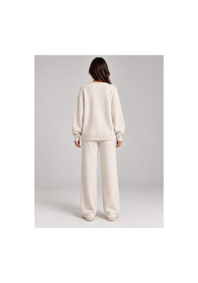 Velora Grup Triko 2'li Takım Oversize Bej - 938221605 Bej
