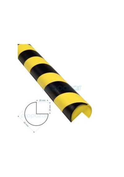 Puffyguard Kenar Köşe Koruyucu C1- Model C1 - 1 Metre - 20x20x40mm - Tip : A -