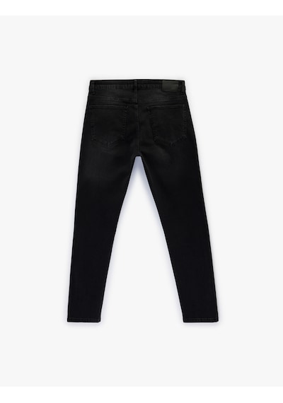 Koton Normal Bel Pamuklu 5 Cepli Slim Fit Jean Pantolon - Brad Jean Siyah 6sam40170nd Siyah Koton Normal Bel Pamuklu 5 Cepli Slim Fit Jean Pantolon - Brad Jean Siyah 6sam40170nd Siyah