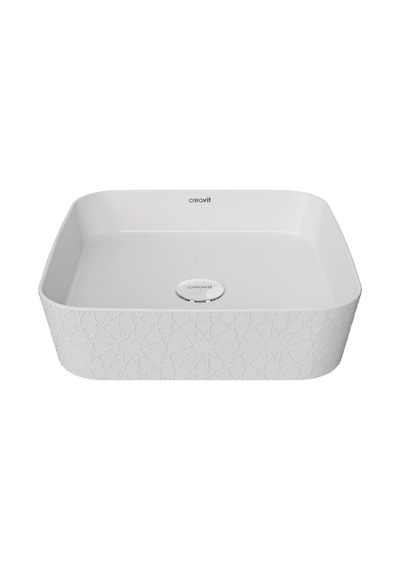 Creavit Loop Gen-z 40 Cm İnce Lavabo Selçuklu Lp040-00cb00e-sk00