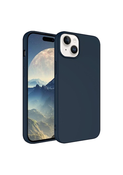 Apple Uyumlu iPhone 15 Plus Kılıf Zore Lsr Lansman Kapak Lacivert