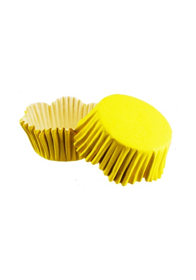 Cupcake Kalıbı Pet Kapsül Dalgalı Kek Kalıbı 65X38 Mm 100 Adet N11.1110