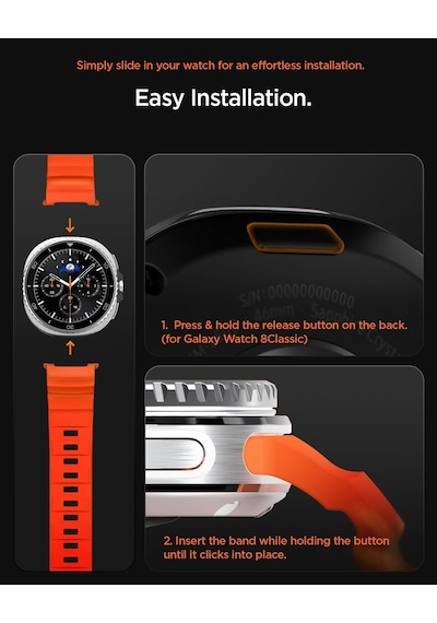 Galaxy Watch 8 Band İçin, Samsung Galaxy Watch 8 44/40mm, 8 Classic 46mm 2025 Wbs2 Dayanıklı Silikon Spor Kayış İle Uyumlu Çok Renkli