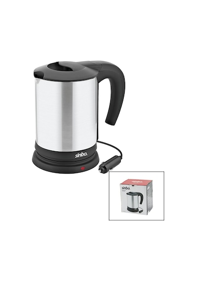 Sinbo Sk-7371 Araç İçi Kettle Su Isıtıcısı 120w 0.8lt 12v Kulp Plastik Kapak Paslanmaz Çelik