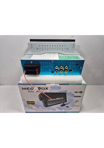 Megavox İnce Kasa Double Teyp - Megavox Aşağı Yukarı Ayarlanan Ekranlı Tofaş Teyp - Park Kameralı