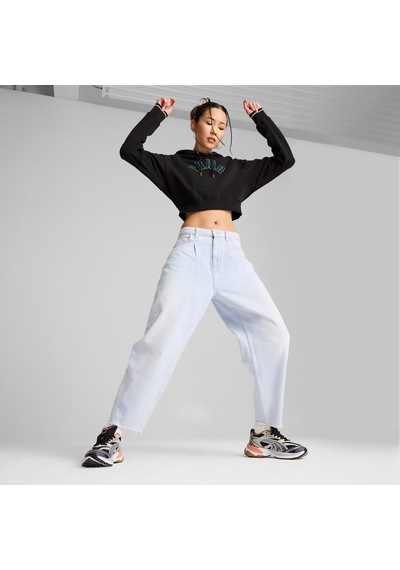 Puma Classics Relaxed Kadın Siyah Sweatshirt627484