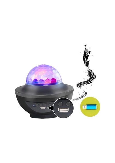 Xy-918 Led Projeksiyon Hoparlör Çok Renkli