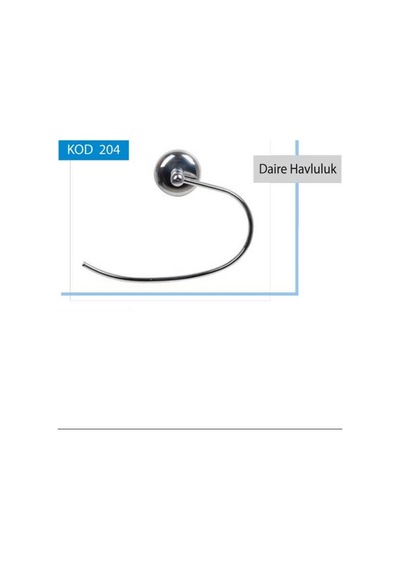 Daire Metal Havluluk Royaleks-taç204 .