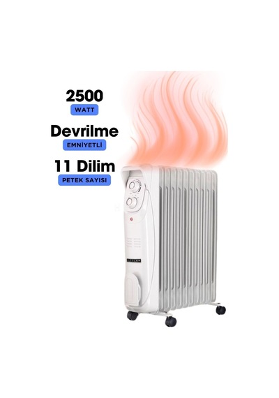 Süsler Sr-5711 11 Dilim Yağlı Radyatör