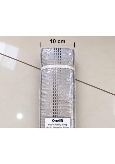 4 Ton Çeker 5 Metre Sapan Halat Zekioğlu Group Flat Webbing Sling Gözlü Polyester Sapan 4000kg Taşıma Kapasiteli 5 Metre Kaldırma Sapanı