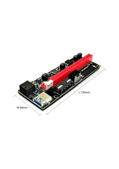 Pcı E 1X To 16X Usb 3.0 Riser Ekran Kartı Bitcoin 009S 9. Nesil