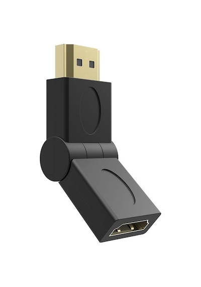 180 Derece Dönebilen HDMI To HDMİ Adaptör Çevirici Dönüştürücü