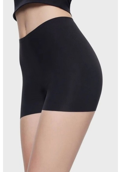 Carigna Model Dikişsiz Lazer Kesim Külot Boxer Esnek Iz Yapmayan Model Siyah Renk Siyah