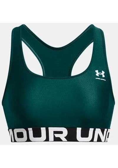 Under Armour Ua Hg Authentics Mid Branded Kadın Büstiyer 1383544-449 Zümrüt Yeşili