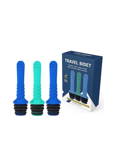Sunup Sn-37729 Pratik 21-25mm Seyahat-kamp Tipi 3'lü Tuvalet Temizlenme Taharet Nozzle