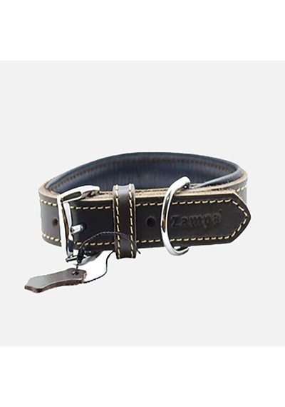 Zampa Classic M Köpek Boyun Tasması Kahverengi 54 Cm