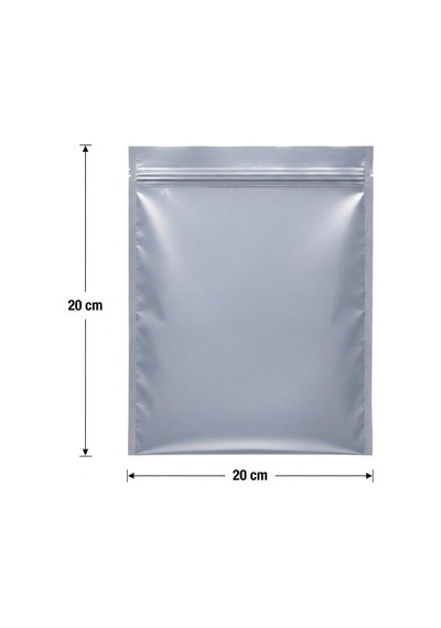 20x20cm Antistatik Esd Kilitli Tip Poşet 1 Paket 100 Adet ıdır