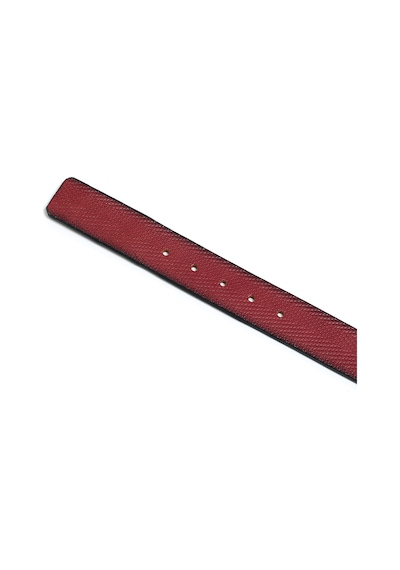 Bordo Erkek Gr-040-138 Grande Klasik Kemer Genişlik 4 Cm