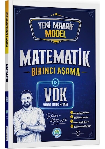 Rehber Matematik Maarif 1. Aşama Matematik Video Ders Kitabı Rehber Matematik Yayınları
