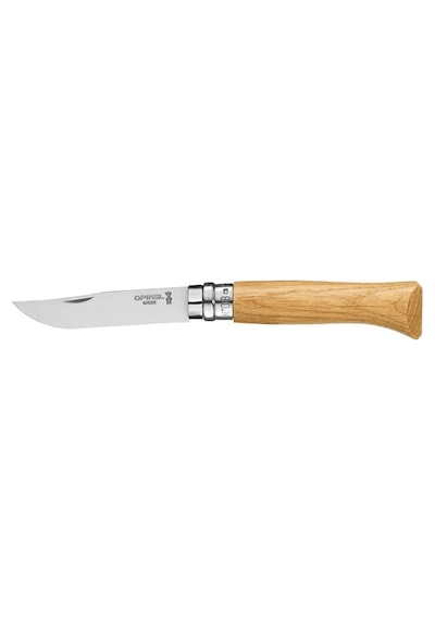 Opinel Inox No 8 Kamp Çakı - Meşe Sap Kahverengi