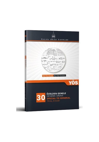 Galata Yös-Sat Özelden Genele Deneme  Sınavı