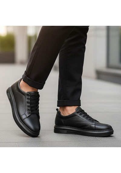 Ispartalılar 271 Tam Ortopedik Taban Hakiki Deri Günlük Erkek Ayakkabı Casual Erkek Ayakkabı Sneakers Siyah Ispartalılar 271 Tam Ortopedik Taban Hakiki Deri Günlük Erkek Ayakkabı Casual Erkek Ayakkabı Sneakers Siyah
