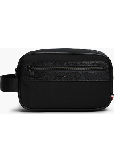 Tommy Hilfiger Th Repreve Washbag Erkek Siyah Çanta - Am0am14514