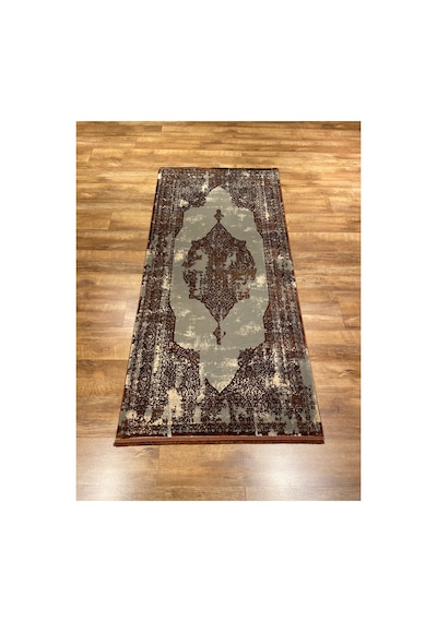 Palette Pa20f Kahve-gri Halı Çok Renkli