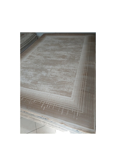 Soneva Serisi Sık Akrilik İplik Dokuma 200 X 300 6m2 Dokuma Halı Bej/bej