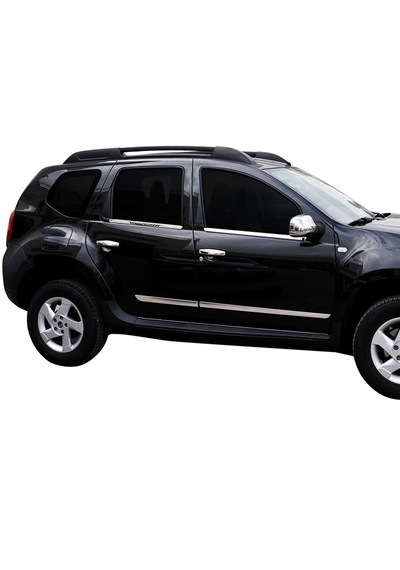 Dacia Duster Krom Cam Çıtası 4 Parça P.çelik 2010-2017 Arası