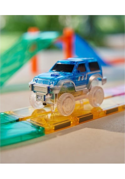 Cleverclixx Race Track Car Yarış Arabası - Mavi