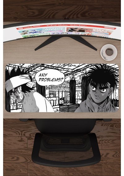 Hajime No Ippo Anime V4 - 70x30 Xl Gaming Kauçuk Kaymaz Taban Mouse Pad Fare Altlığı