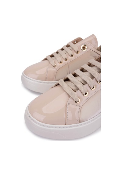 Tamer Tanca Kadın Suni Deri Bej Sneakers & Spor Ayakkabı 1065 2630 Bn Ayk Sk25-26 Bej Bej