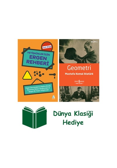 Yetişkinler İçin Ergen Rehberi + Geometri + Dünya Klasiği Hediye